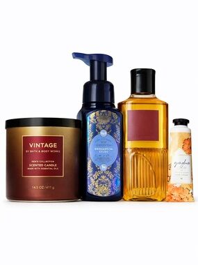 Bath & Body Works Random Bundle Vintage Candle Soap Body Wash